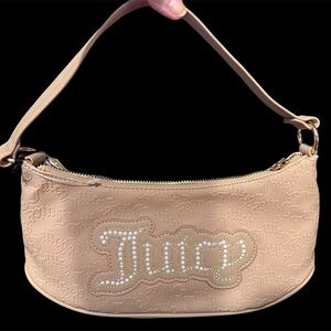 Elegant Beige Embossed JUICY Bag- NWT